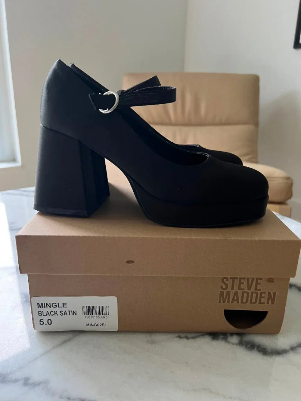 Steve Madden mingle satin mary jane